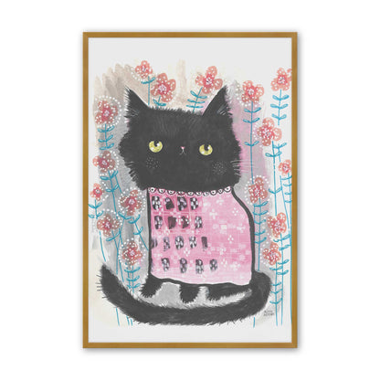[Color:Polished Gold], Picture of art in a Polished Gold frame