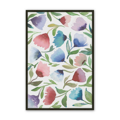 [Color:Satin Black], Picture of art in a Satin Black frame