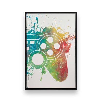 [Color:Satin Black], Picture of art in a Satin Black frame