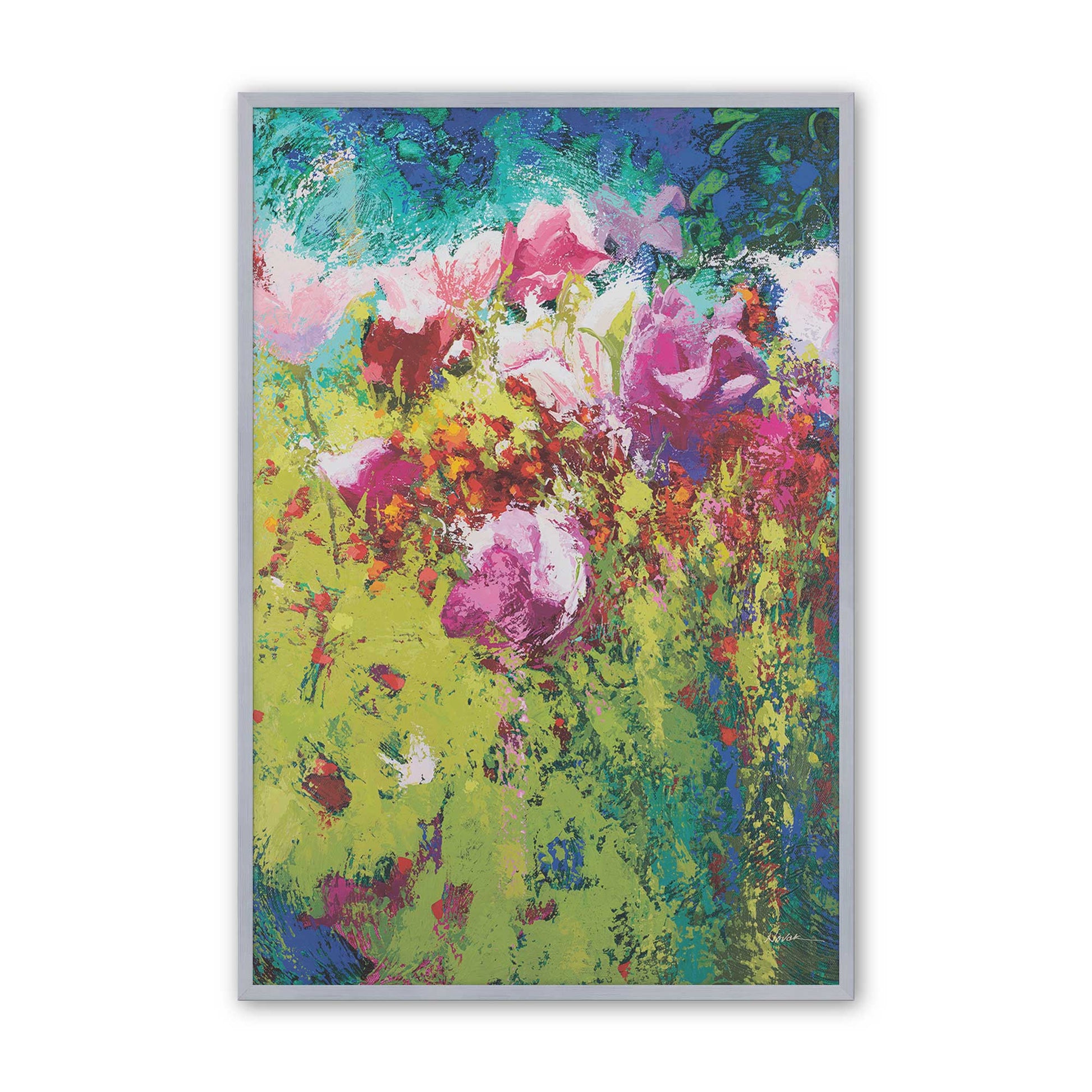 [Color:Polished Chrome], Picture of art in a Polished Chrome frame