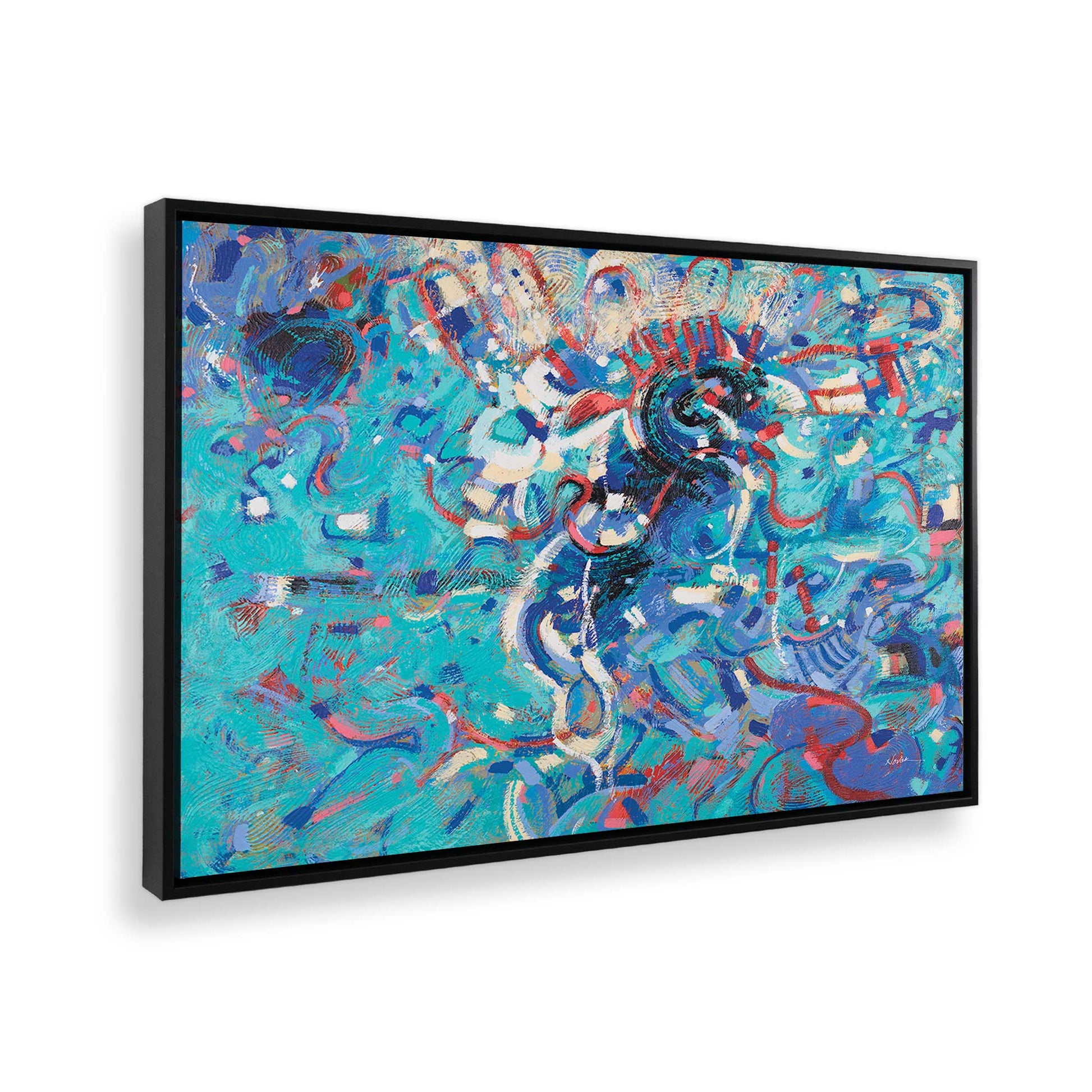 [Color:Satin Black], Picture of the corner of the art