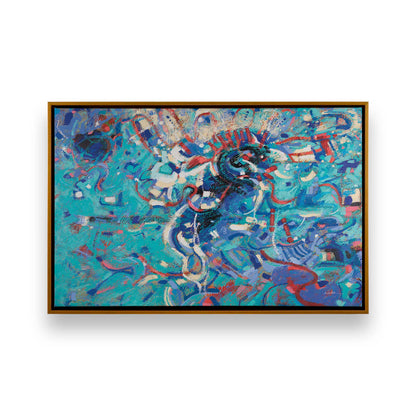 [Color:Polished Gold], Picture of art in a Polished Gold frame