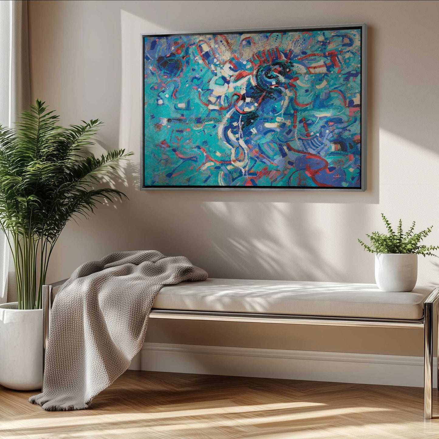[LIFESTYLE],[SPECIAL], Art in a room