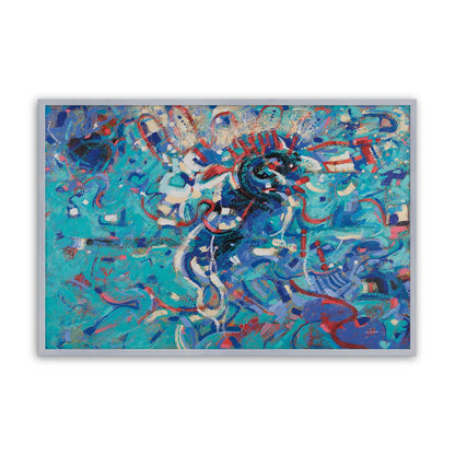 [Color:Polished Chrome], Picture of art in a Polished Chrome frame