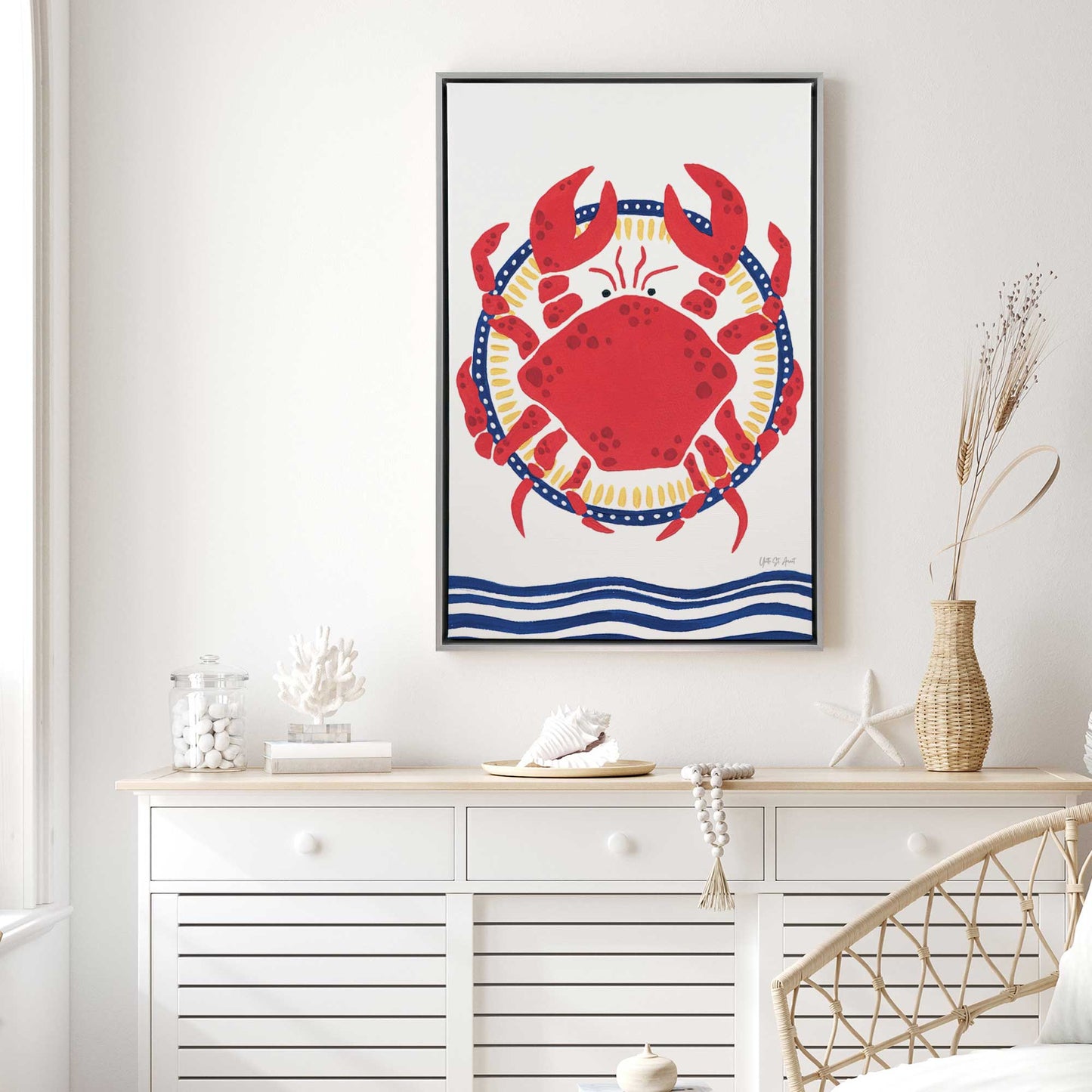 Picture of art in a room