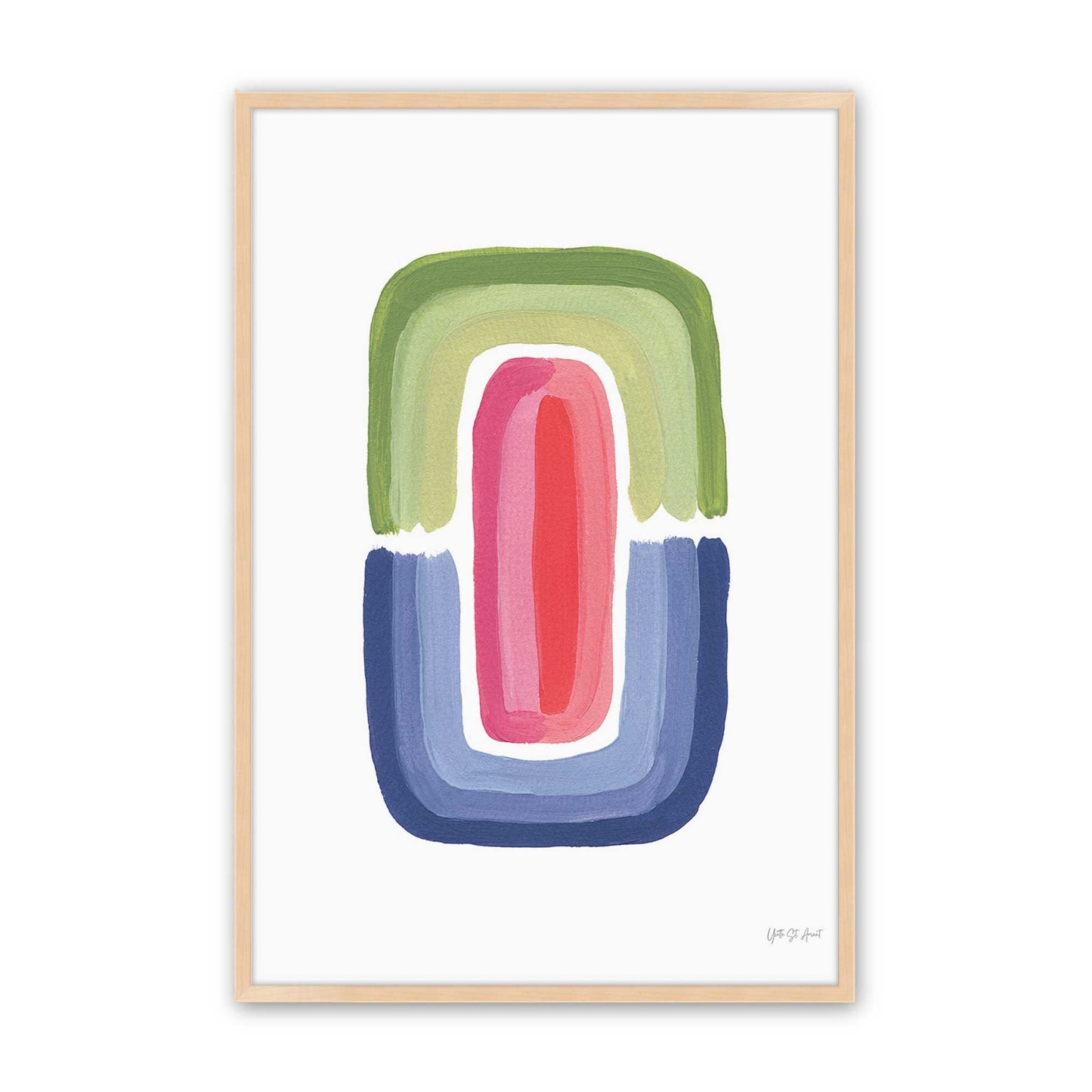 [Color:Raw Maple], Picture of art in a Raw Maple frame