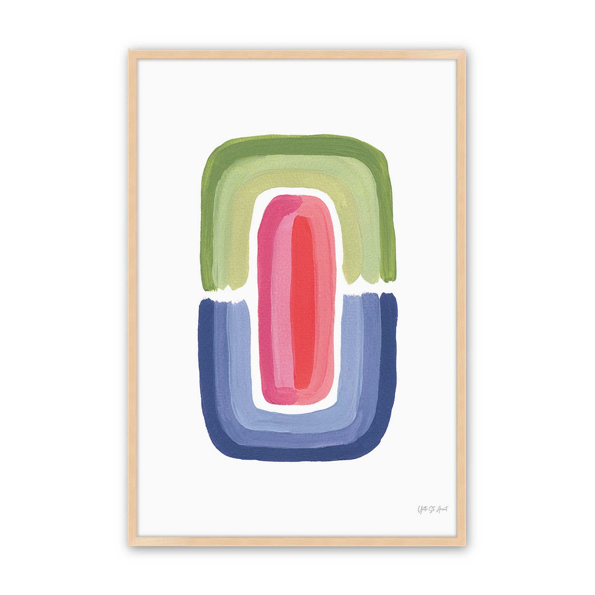 [Color:Raw Maple], Picture of art in a Raw Maple frame