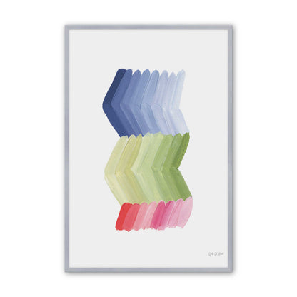 [Color:Polished Chrome], Picture of art in a Polished Chrome frame