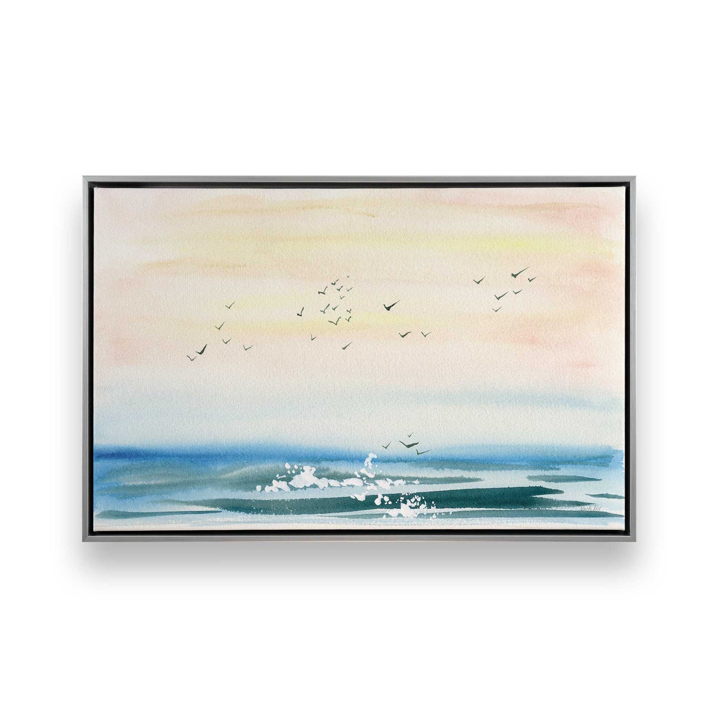 [Color:Polished Chrome], Picture of art in a Polished Chrome frame