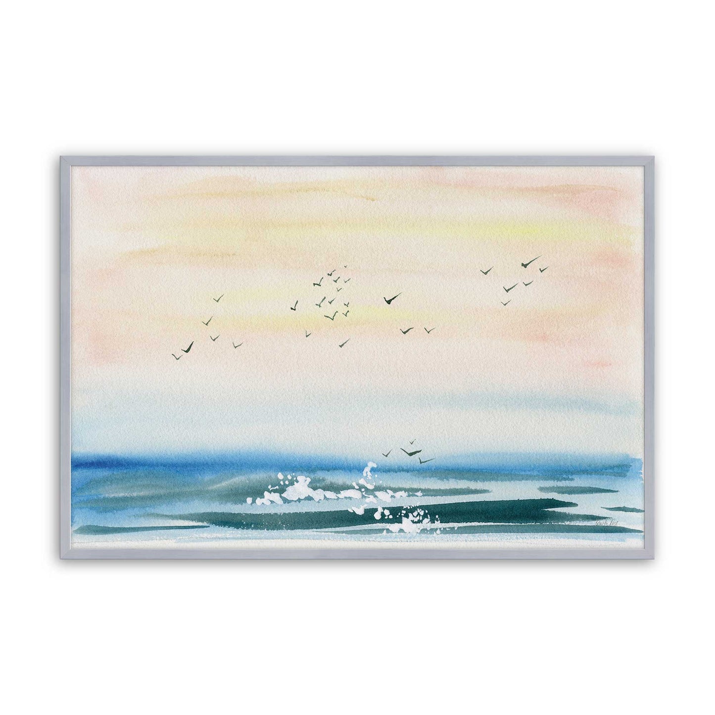 [Color:Polished Chrome], Picture of art in a Polished Chrome frame