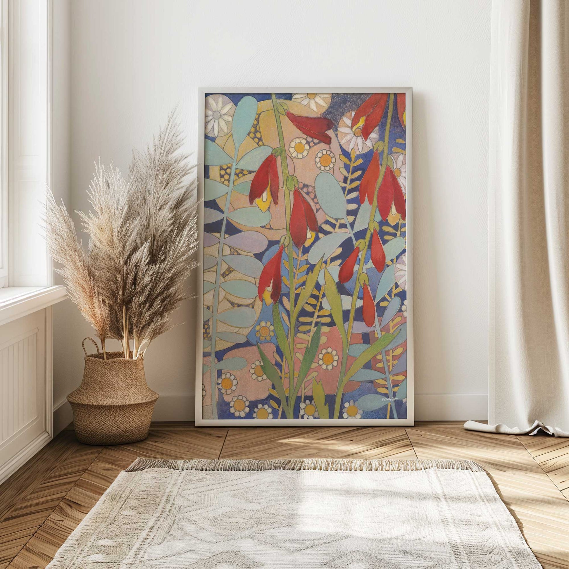 [SPECIAL],[LIFESTYLE], Picture of art hanging in a room