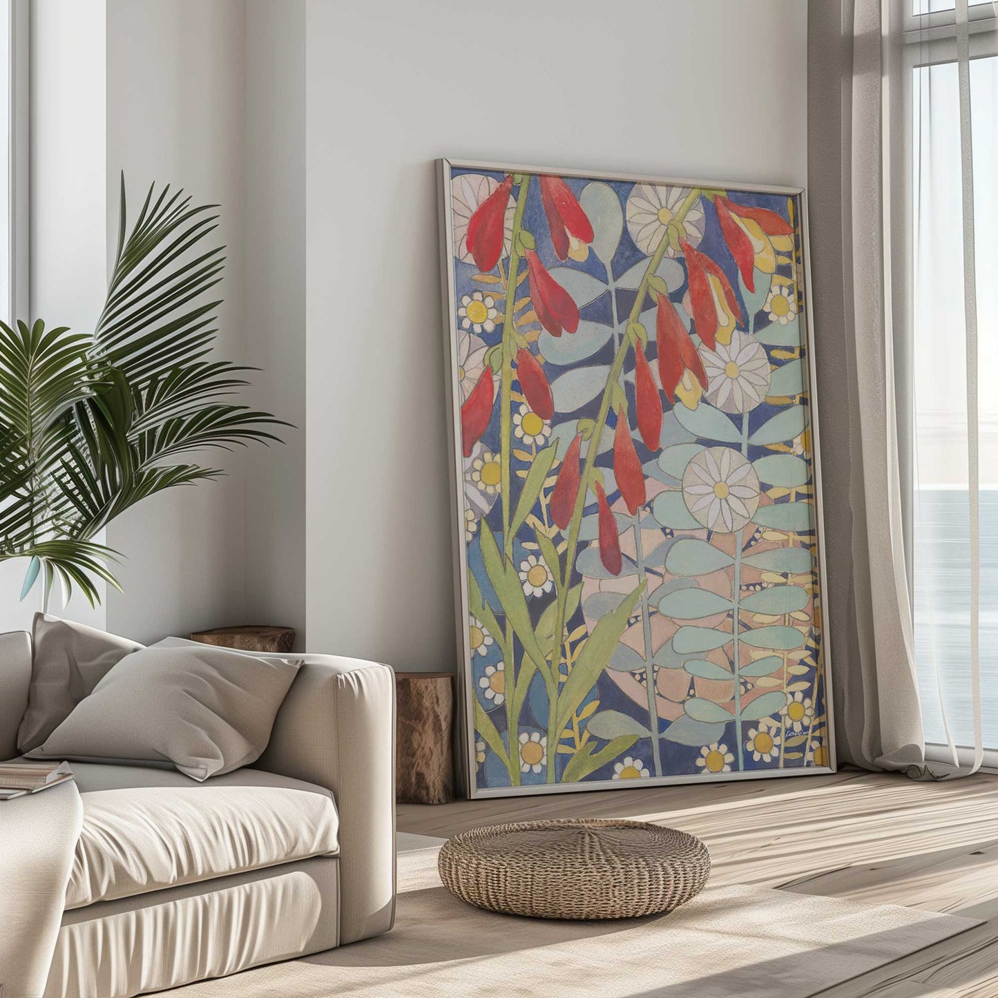 [SPECIAL],[LIFESTYLE], Picture of art hanging in a room