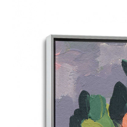 [Color:Polished Chrome], Picture of art in a Polished Chrome frame at an angle