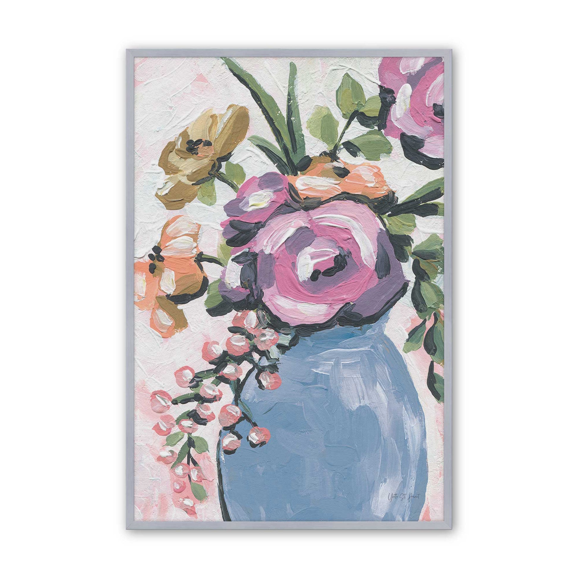 [Color:Polished Chrome], Picture of art in a Polished Chrome frame