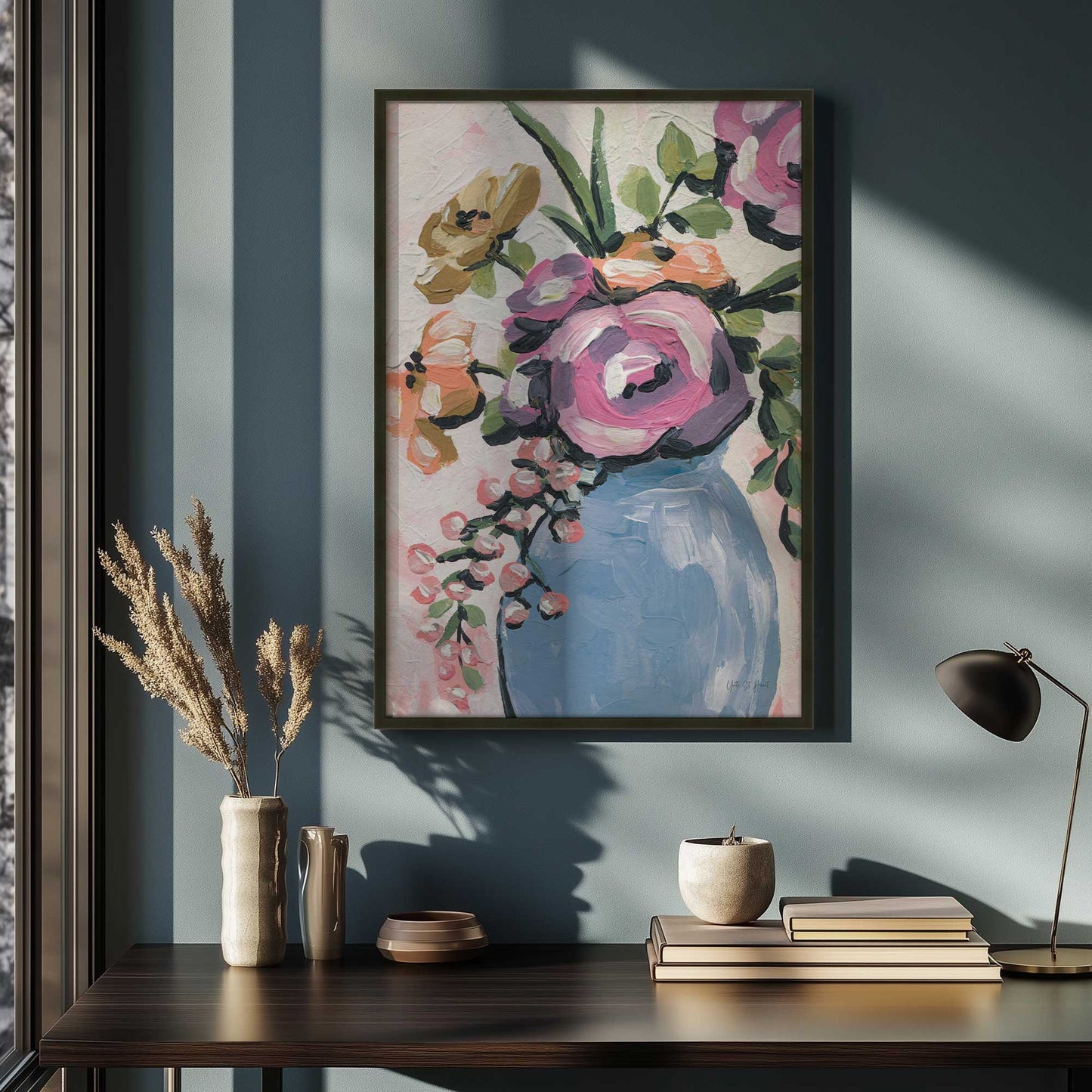 Picture of art in a room