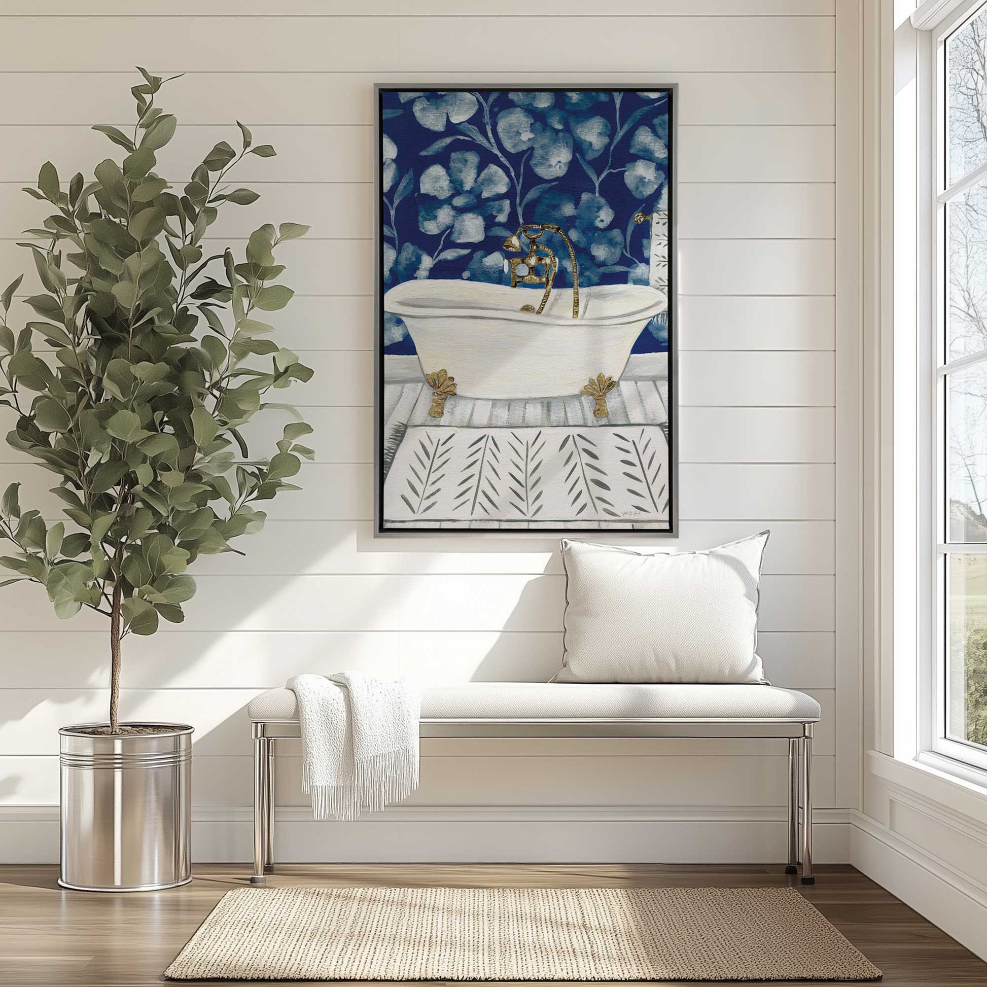 Picture of art in a room