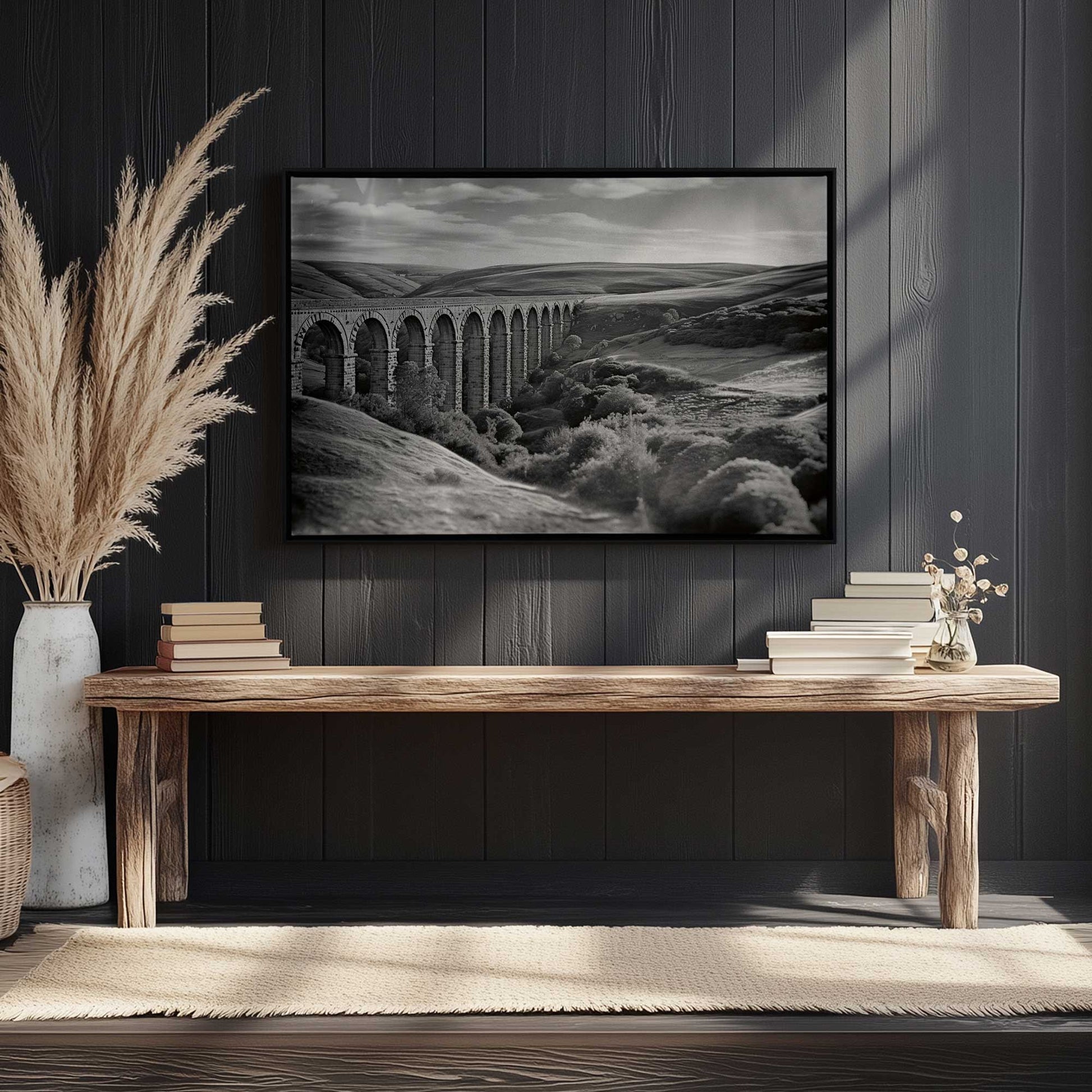 Picture of art in a room