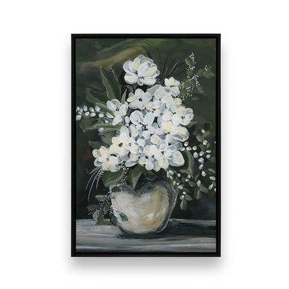 [Color:Satin Black], Picture of art in a Satin Black frame