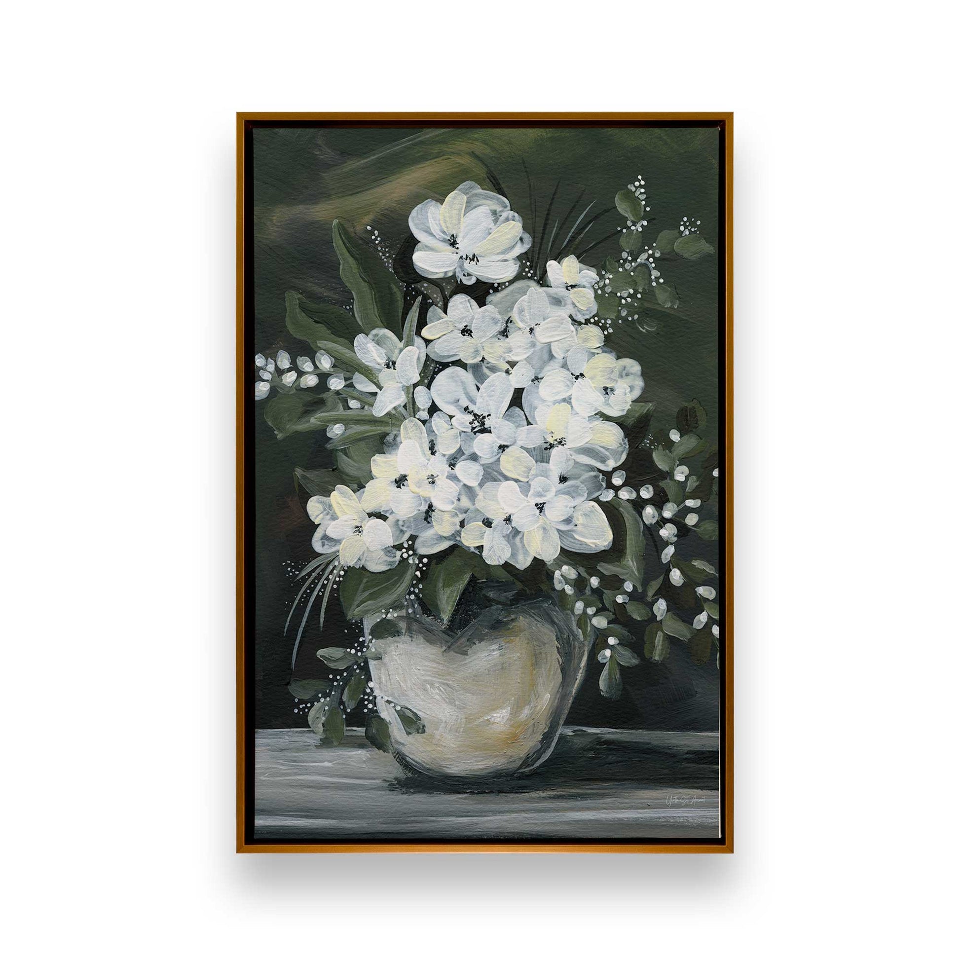 [Color:Polished Gold], Picture of art in a Polished Gold frame
