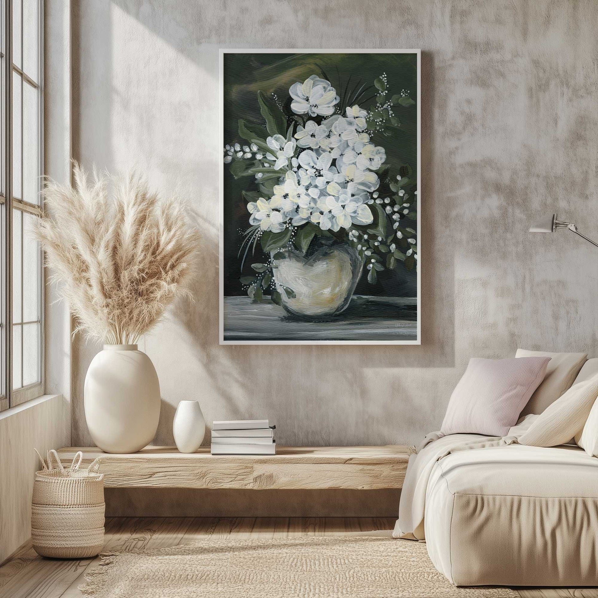 [SPECIAL],[LIFESTYLE], Picture of art hanging in a room