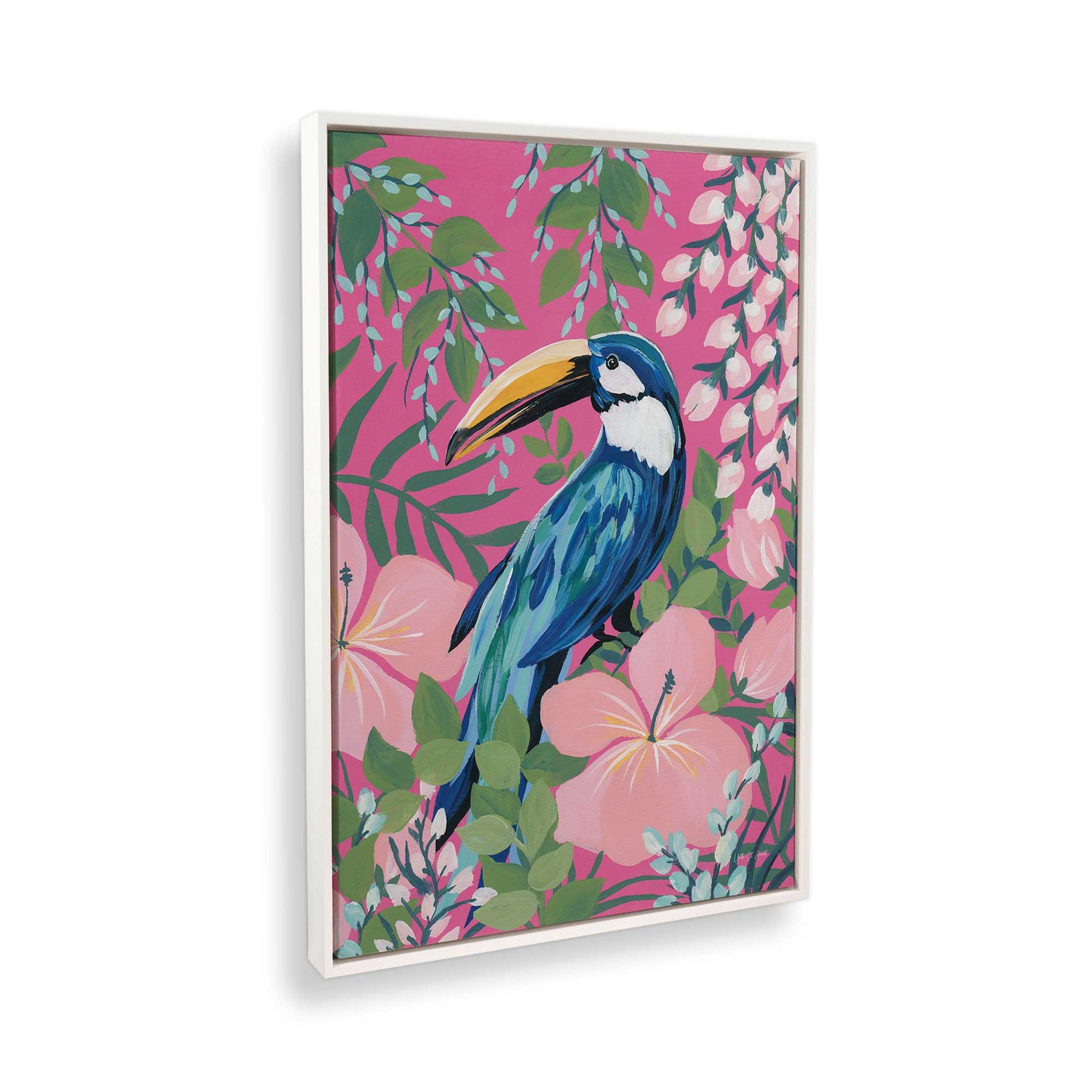 [Color:Opaque White], Picture of the corner of the art