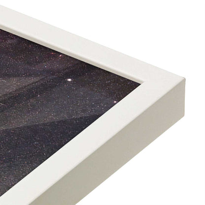 [Color:Opaque White], Picture of art in a Opaque White frame at an angle