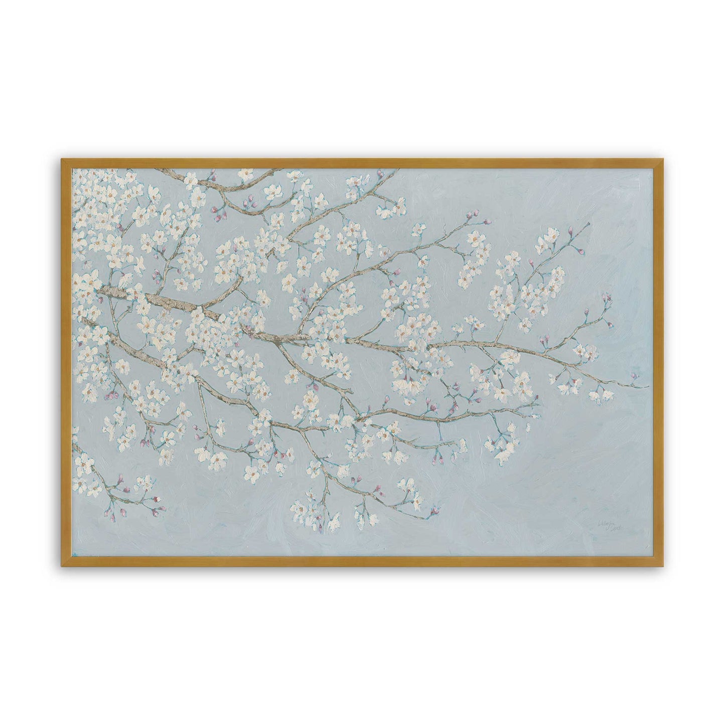 [Color:Polished Gold], Picture of art in a Polished Gold frame