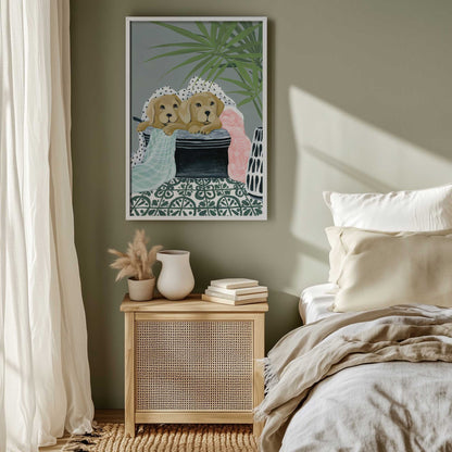 [SPECIAL],[LIFESTYLE], Picture of art hanging in a room