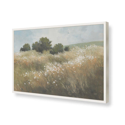 [Color:Opaque White], Picture of art in a Opaque White frame of the corner