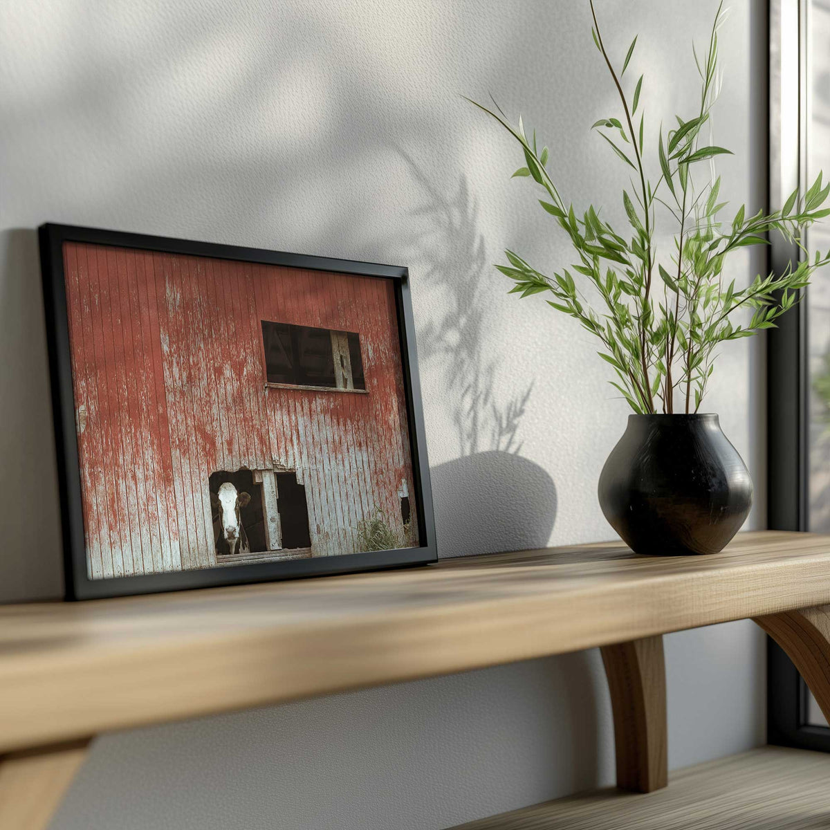 Picture of art in a room