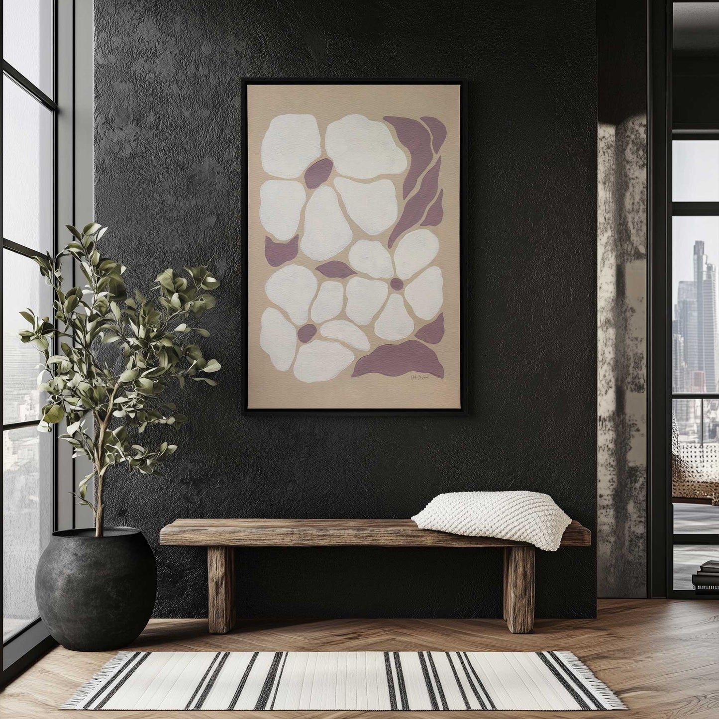 Picture of art in a room