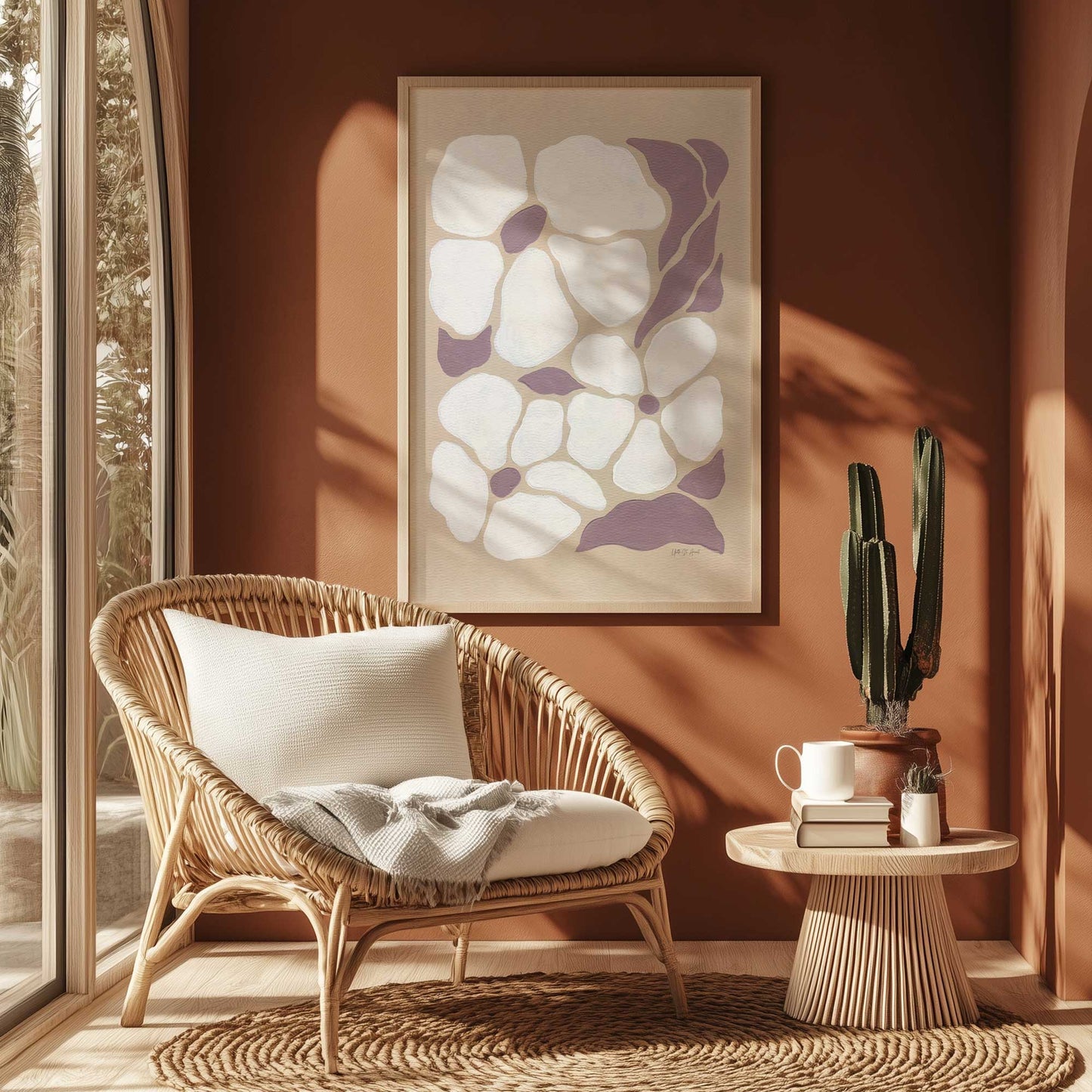 [SPECIAL],[LIFESTYLE], Picture of art hanging in a room