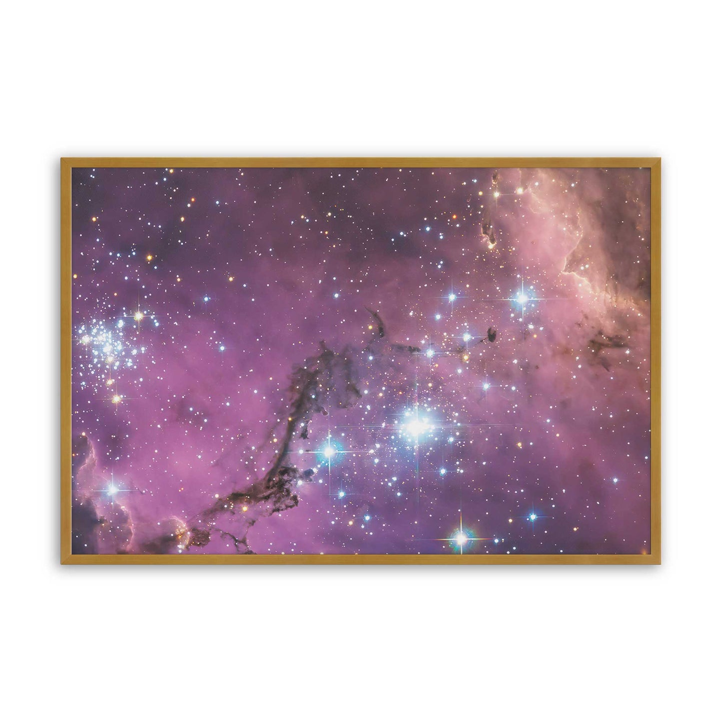 [Color:Polished Gold], Picture of art in a Polished Gold frame