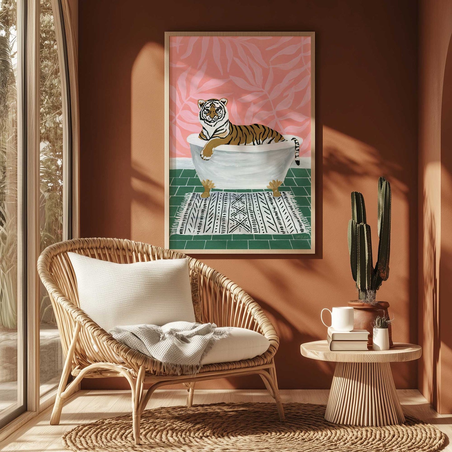 [SPECIAL],[LIFESTYLE], Picture of art hanging in a room