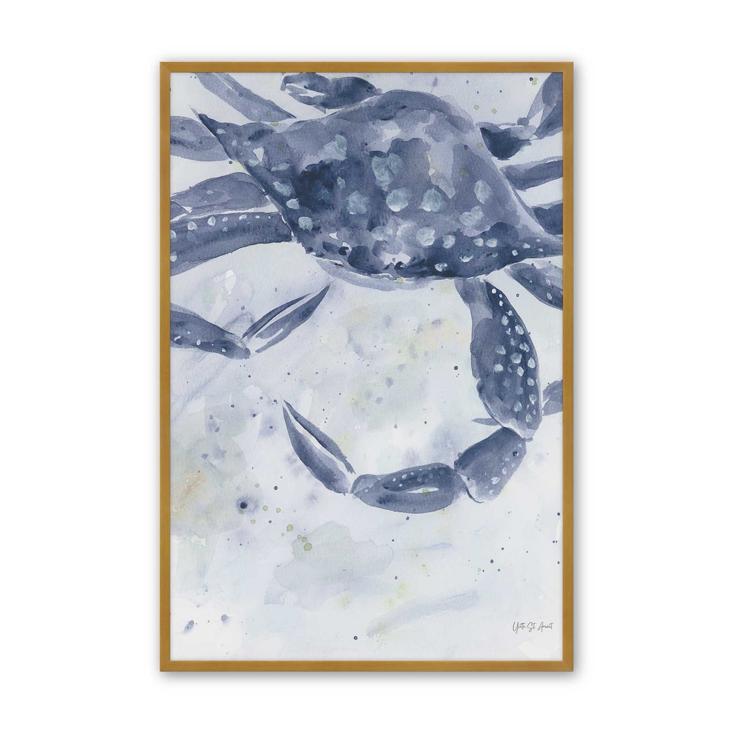 [Color:Polished Gold], Picture of art in a Polished Gold frame