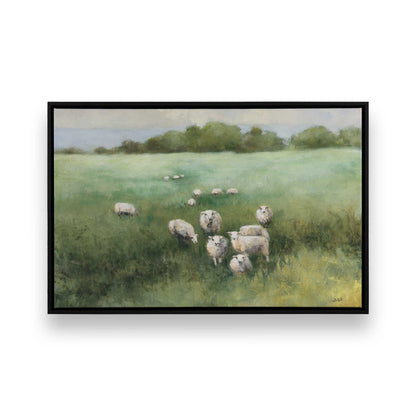 [Color:Satin Black], Picture of art in a Satin Black frame