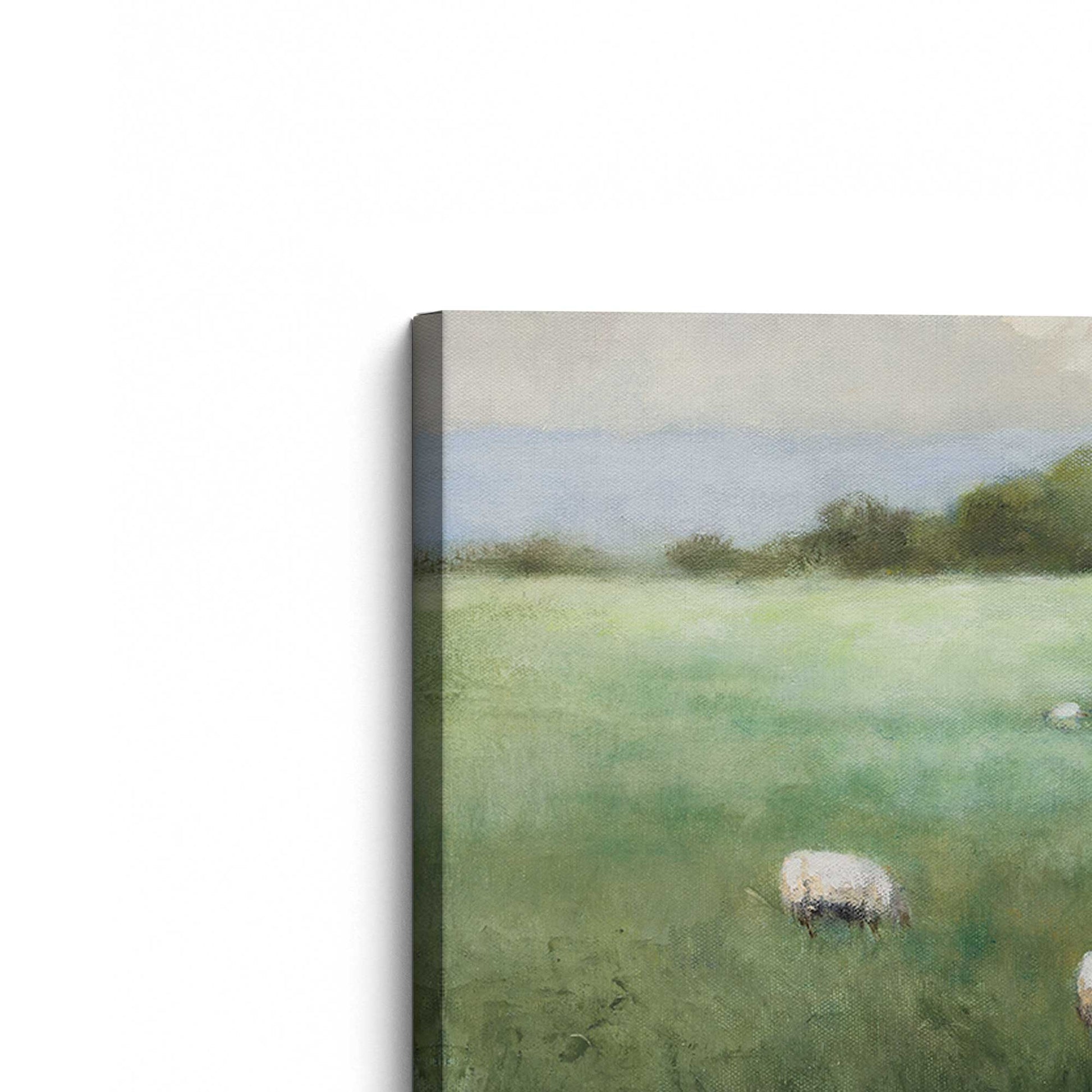 [Color:Stretched Canvas], Picture of the corner of the art