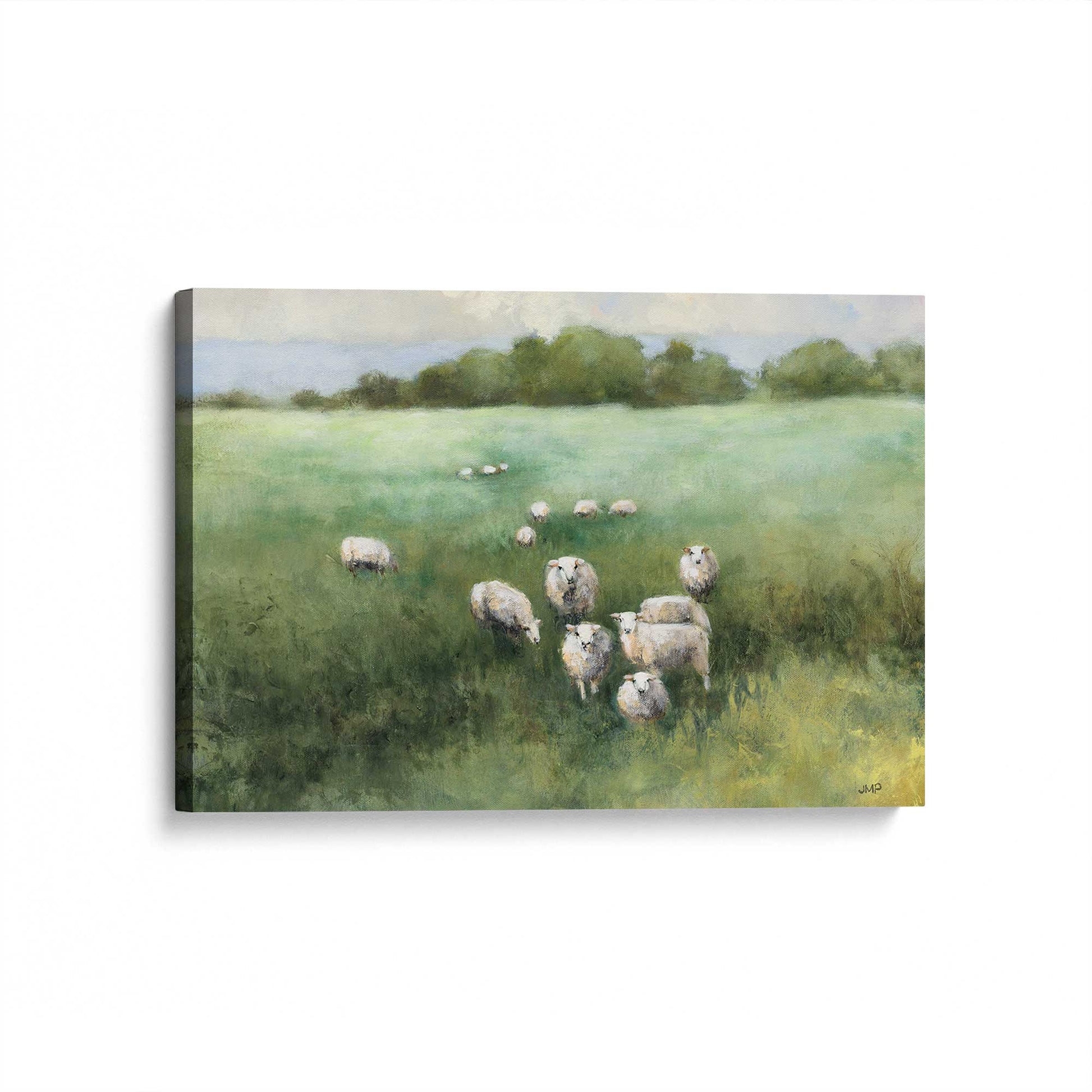 [Color:Stretched Canvas], Picture of art at an angle