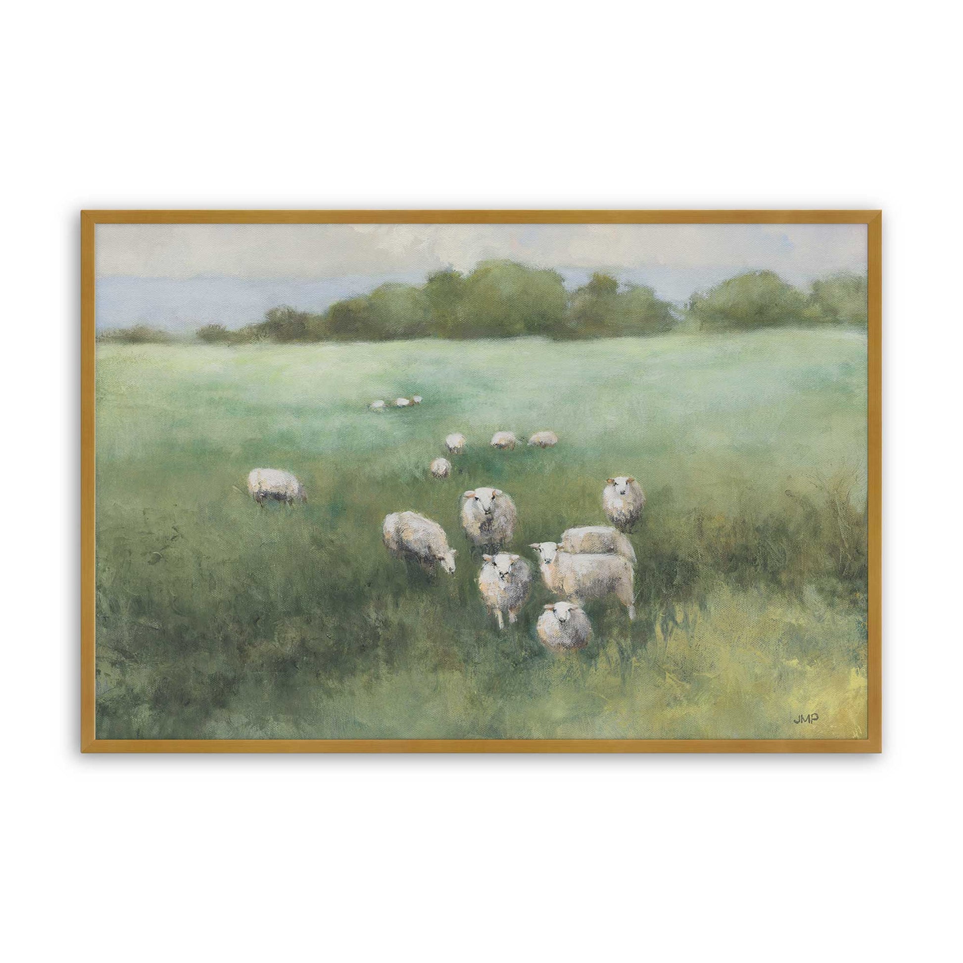 [Color:Polished Gold], Picture of art in a Polished Gold frame