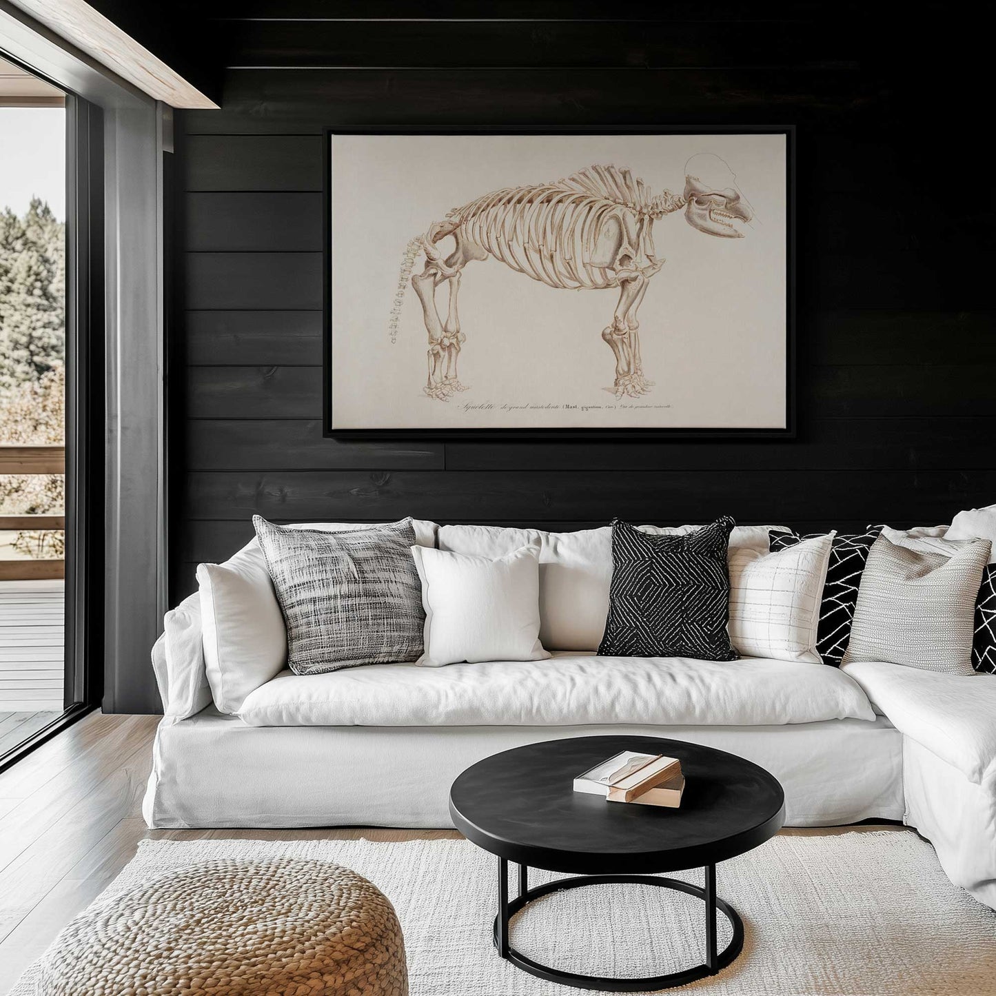 Picture of art in a room