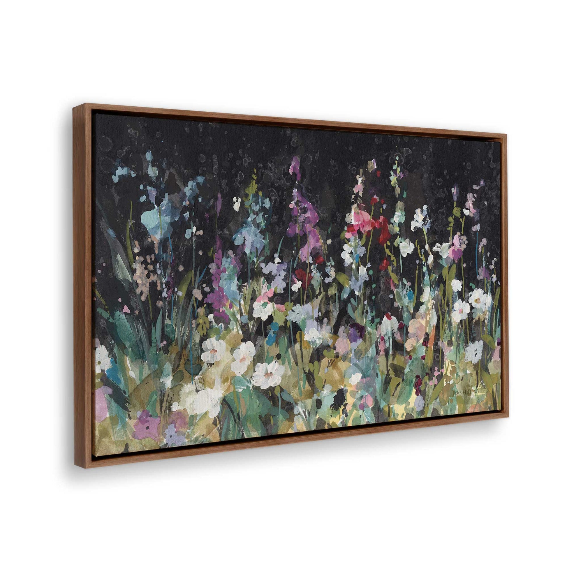 [Color:Walnut], Picture of the corner of the art