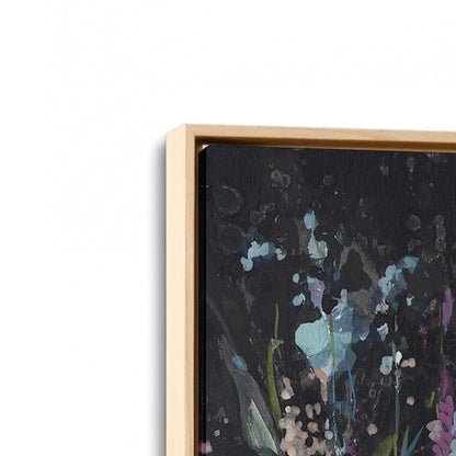 [Color:American Maple], Picture of art in a American Maple frame at an angle