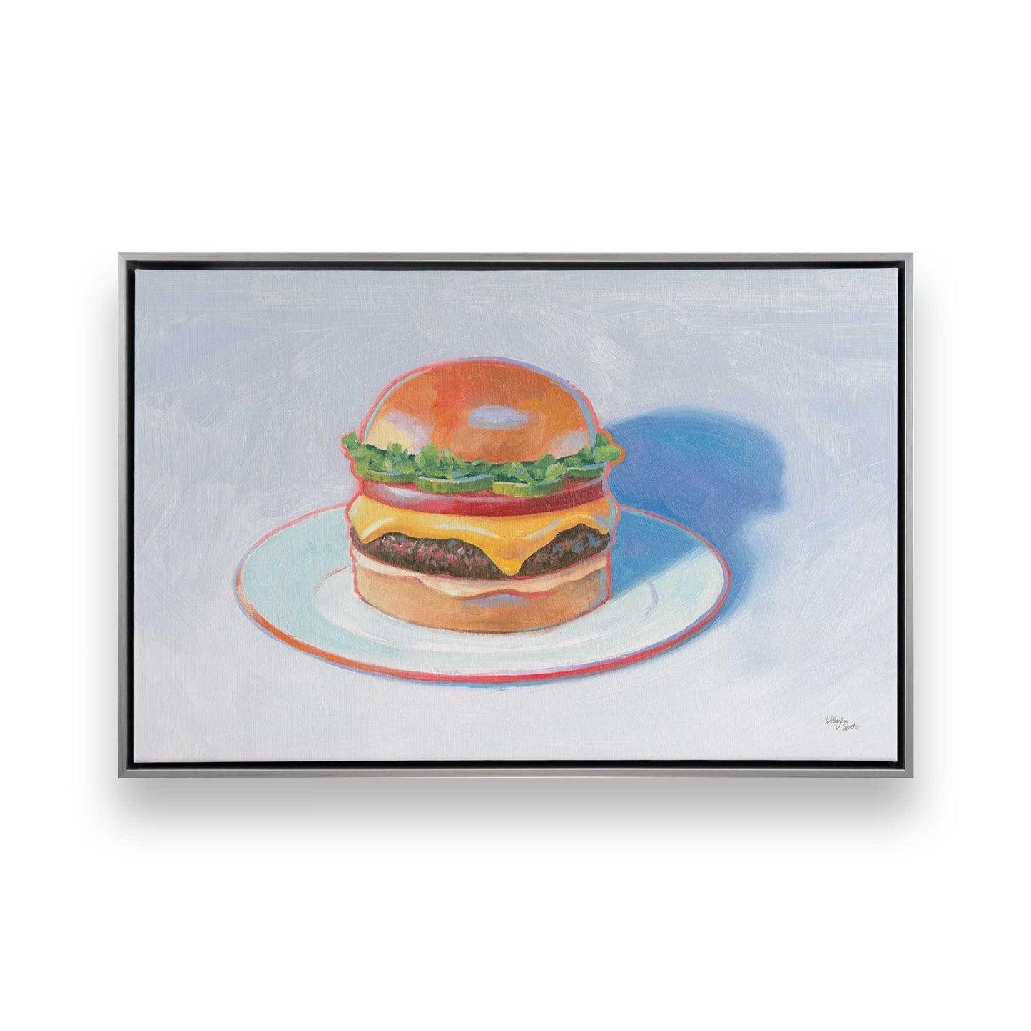 [Color:Polished Chrome], Picture of art in a Polished Chrome frame
