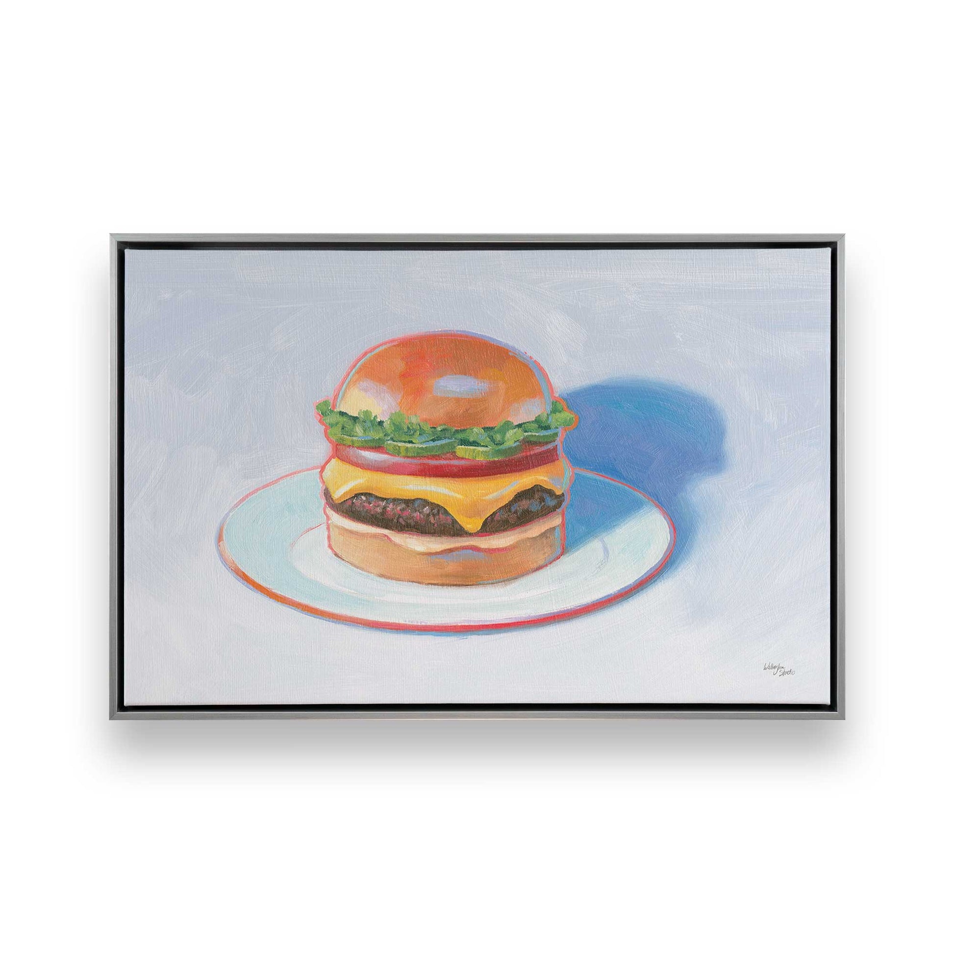 [Color:Polished Chrome], Picture of art in a Polished Chrome frame