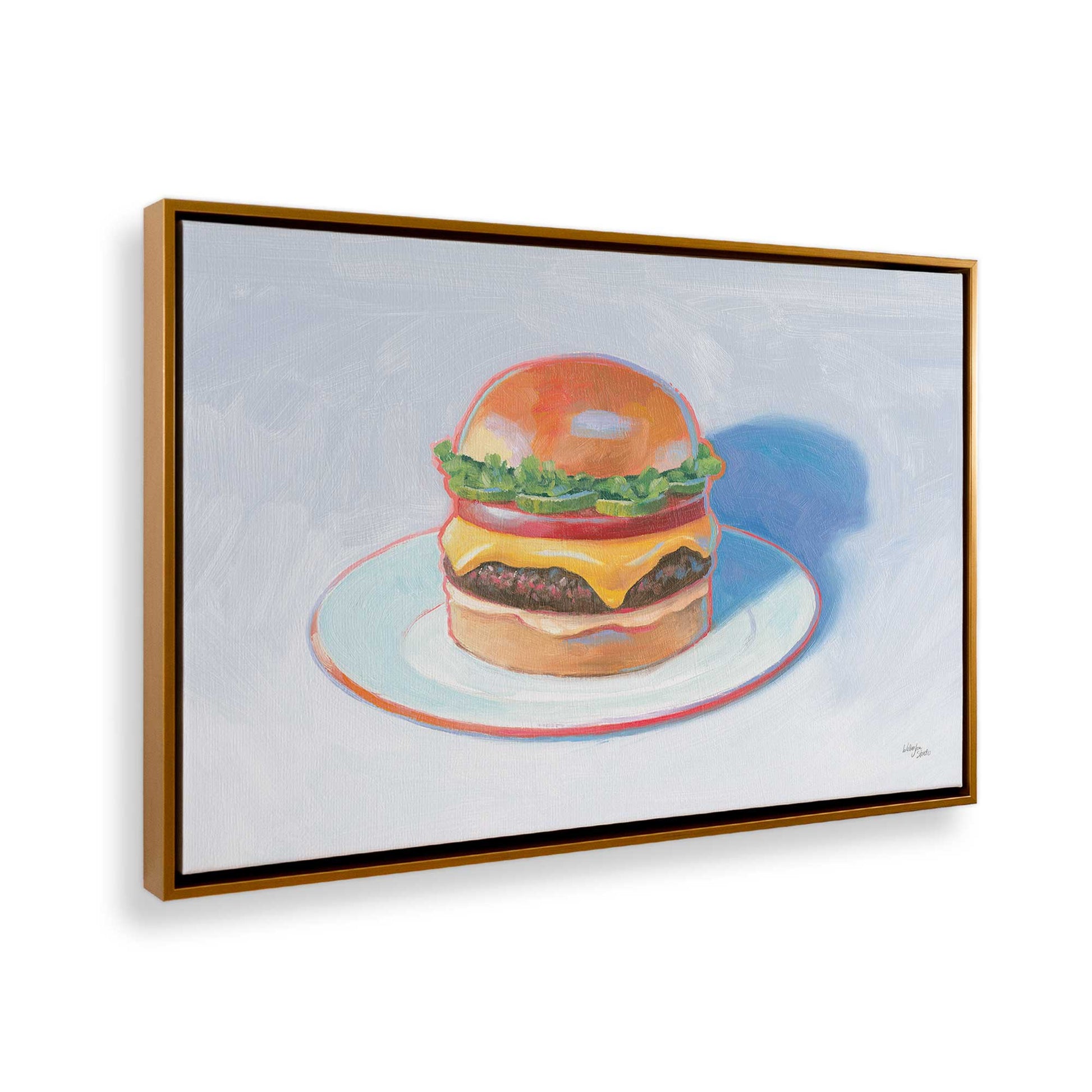[Color:Polished Gold], Picture of the corner of the art