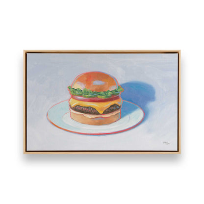 [Color:American Maple], Picture of art in a American Maple frame