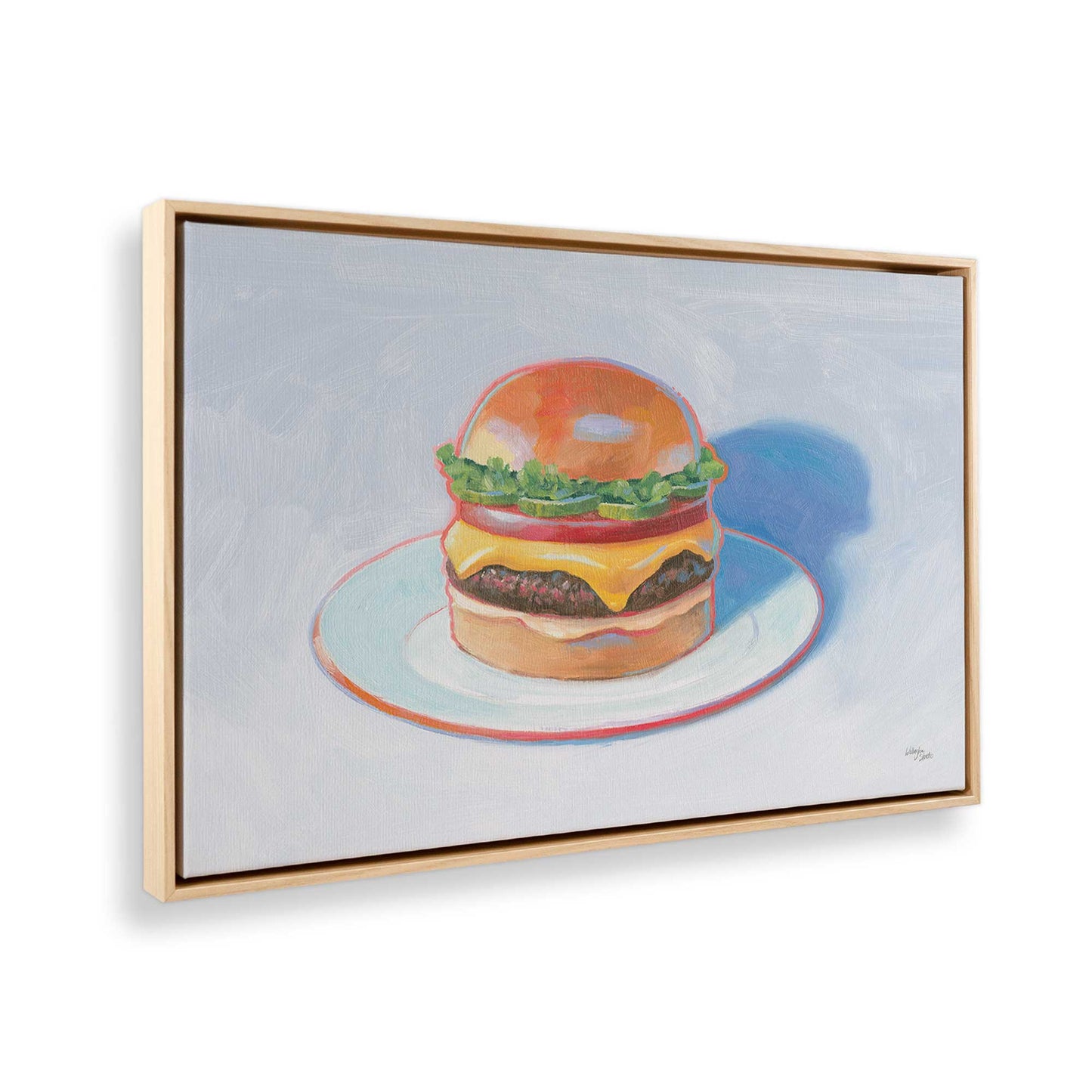 [Color:American Maple], Picture of the corner of the art