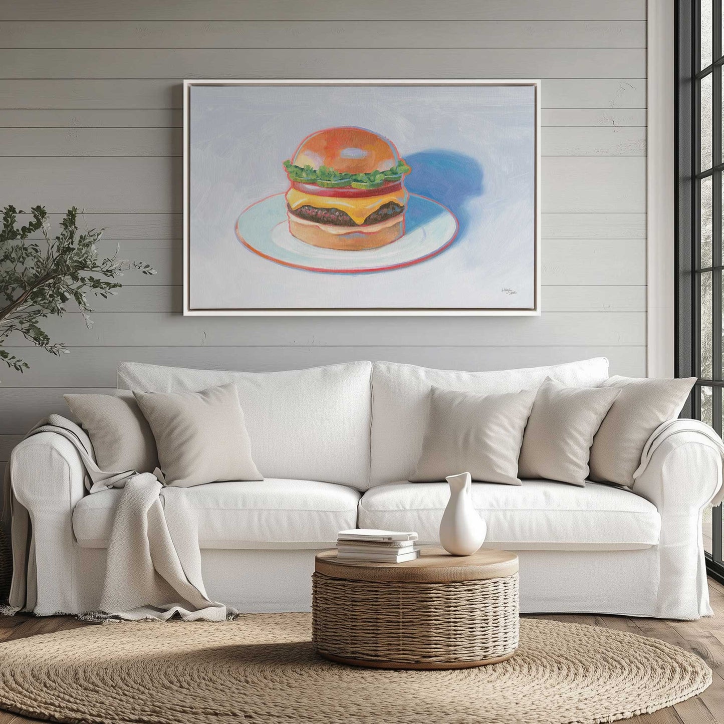 Picture of art in a room