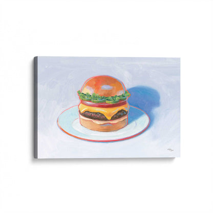 [Color:Stretched Canvas], Picture of art at an angle