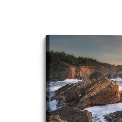 [Color:Stretched Canvas], Picture of the corner of the art